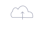 cloud with arrows
