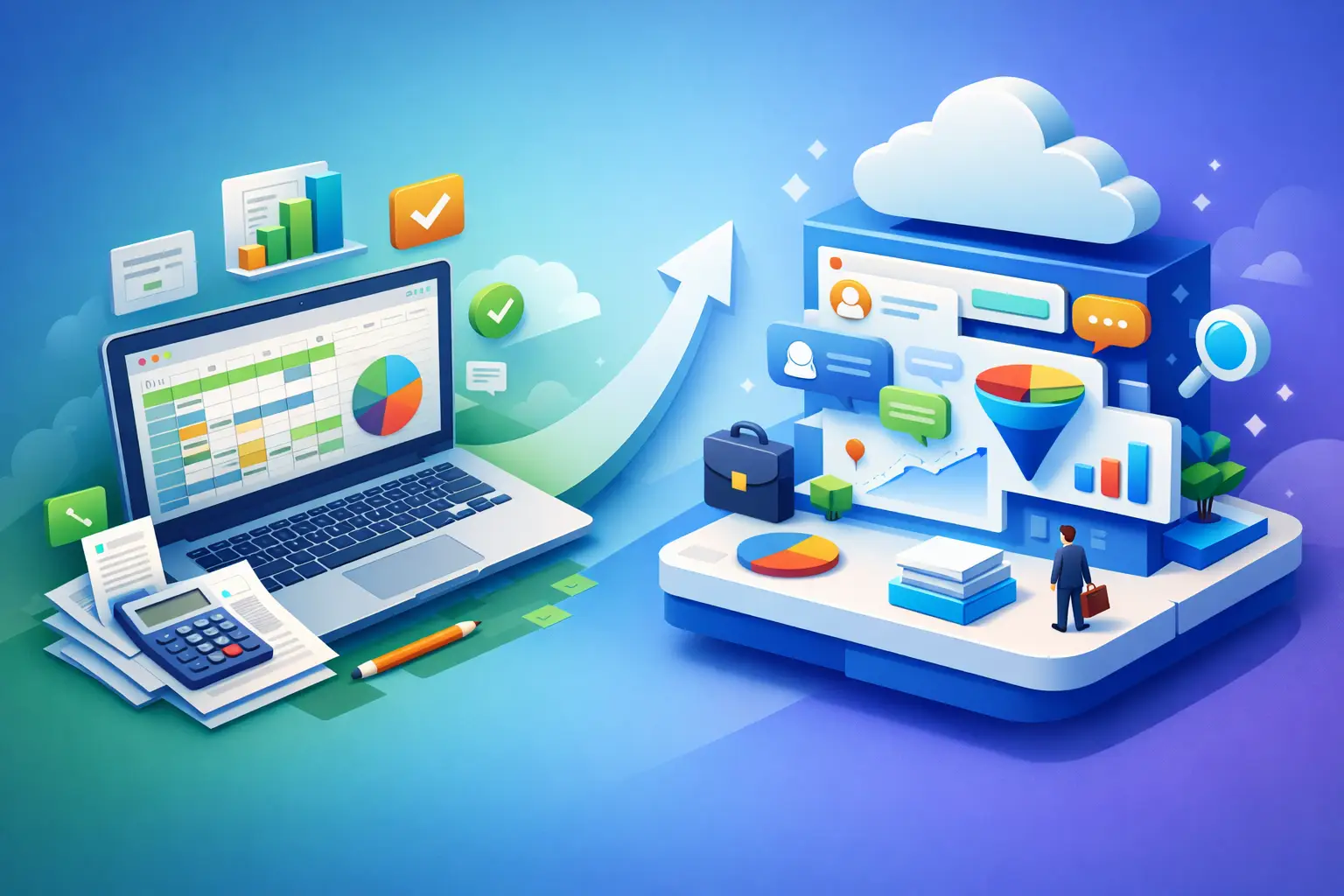 From spreadsheets to Sales Cloud: when Excel stops being enough